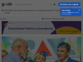 'sigtv.cidadania.gov.br' screenshot