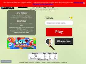 'yohoho.io' screenshot