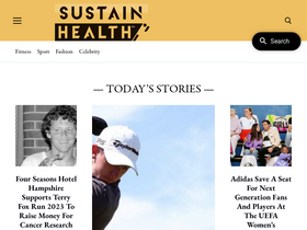 'sustainhealth.fit' screenshot