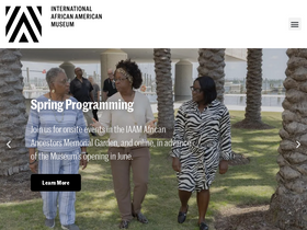 'iaamuseum.org' screenshot