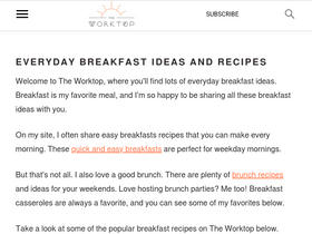 'theworktop.com' screenshot