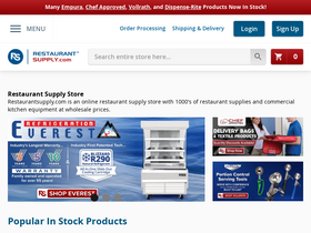 'restaurantsupply.com' screenshot