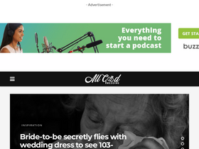 'allgoodwedding.com' screenshot