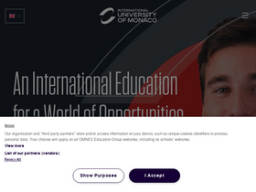 'monaco.edu' screenshot