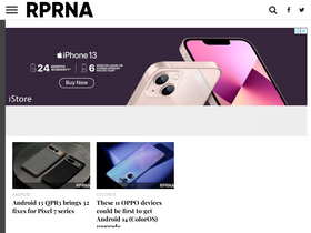 'rprna.com' screenshot