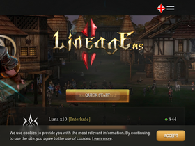 Lineage2.ms website image