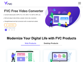 'free-videoconverter.net' screenshot