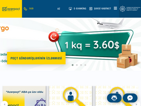 'azerpost.az' screenshot