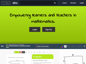 'drfrostmaths.com' screenshot