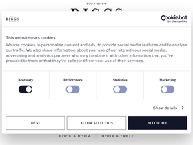 'riggsdc.com' screenshot