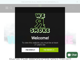 wersmoke.com homepage screenshot