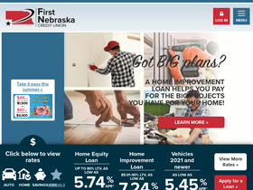 'firstnebraska.org' screenshot