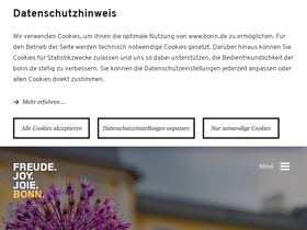 'bonn.de' screenshot