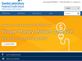 'slfcu.org' screenshot