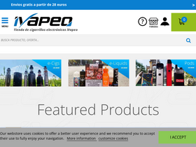 'ivapeo.com' screenshot