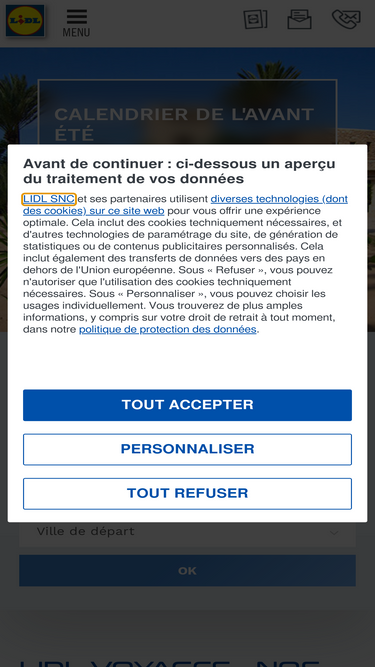 Lidl Voyages Fr Traffic Ranking Marketing Analytics Similarweb