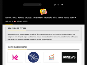 'tvtuga.com' screenshot