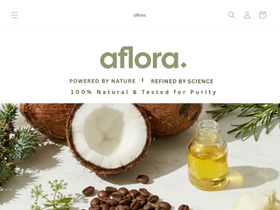 aflora.us homepage screenshot
