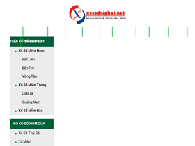 'xosodaiphat.net' screenshot