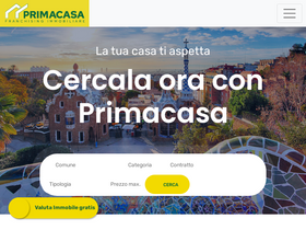'primacasa.it' screenshot