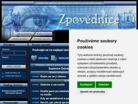 'zpovednice.eu' screenshot