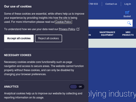 'acorn-ind.co.uk' screenshot