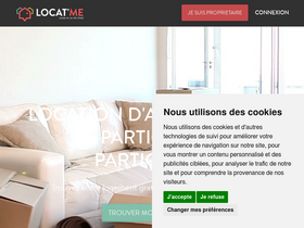 'locatme.fr' screenshot