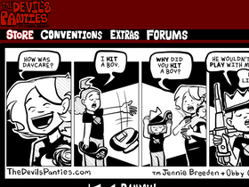 'thedevilspanties.com' screenshot