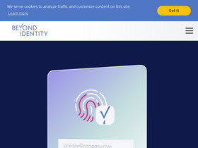 'beyondidentity.com' screenshot