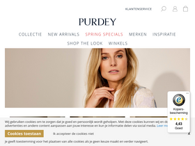 'purdey.nl' screenshot