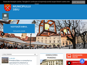 'sibiu.ro' screenshot