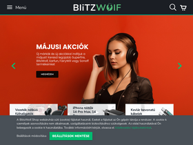 'blitzwolf.shop' screenshot