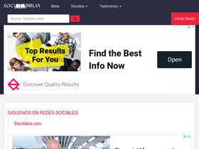 'socibiblia.org' screenshot