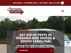 'go-forth.com' screenshot