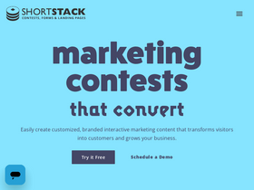 'shortstack.com' screenshot