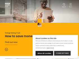 'energysavingtrust.org.uk' screenshot