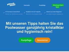 'plitschnass.de' screenshot