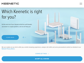 'keenetic.com' screenshot