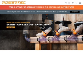 'powertecproducts.com' screenshot