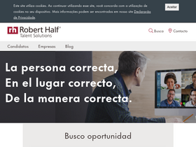 'roberthalf.cl' screenshot