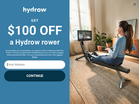 'hydrow.com' screenshot