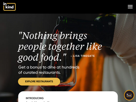 'inkind.com' screenshot