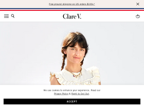 'clarev.com' screenshot