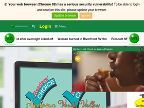 'verdenews.com' screenshot
