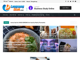 'langsungenak.com' screenshot