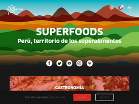 'peru.info' screenshot