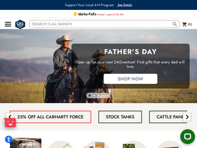 'calranch.com' screenshot