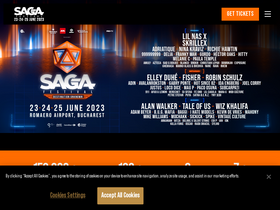 'sagafestival.com' screenshot