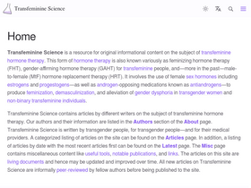 'transfemscience.org' screenshot