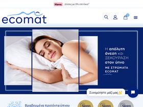 'eco-mat.gr' screenshot